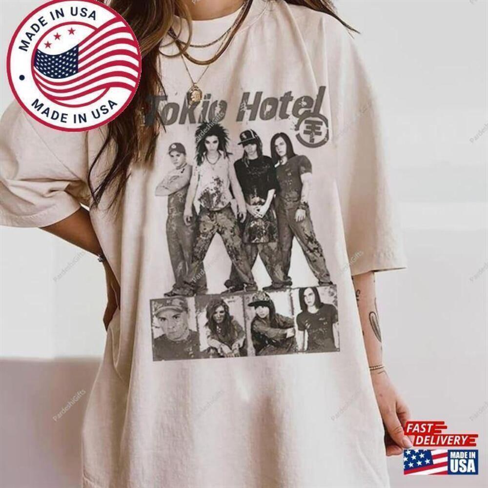 Tokio Hotel Band Tee The Roxy Theatre Tom Kaulitz Unisex T-Shirt